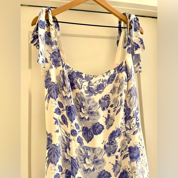 Reformation Twilight Dress Lucerne Size 12 - Picture 2 of 8